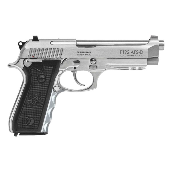 Pistola Taurus PT92 - 9mm Inox Fosco